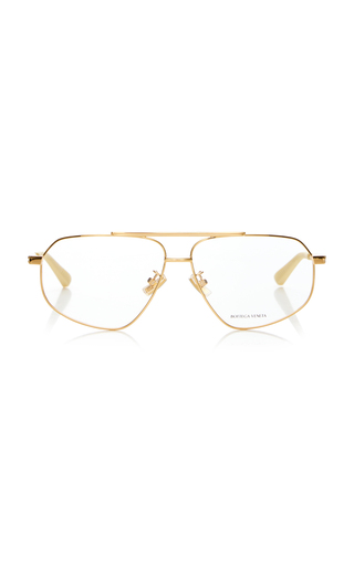 Aviator-Frame Metal Glasses