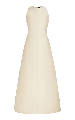 The Shiva Linen-Silk Maxi Dress