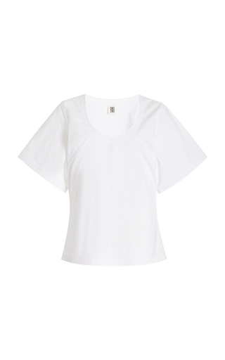 Lunae Flare-Sleeve Cotton T-Shirt