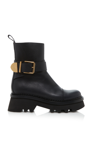 Owena Leather Ankle Boots