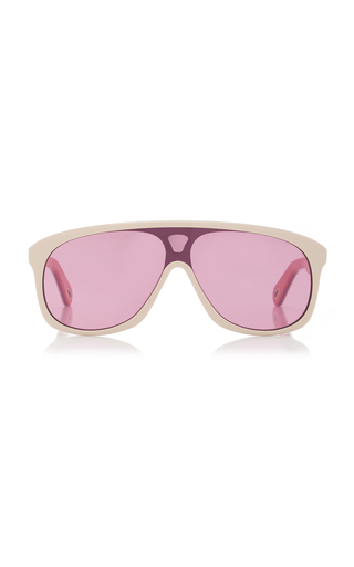 Aviator-Frame Acetate Sunglasses