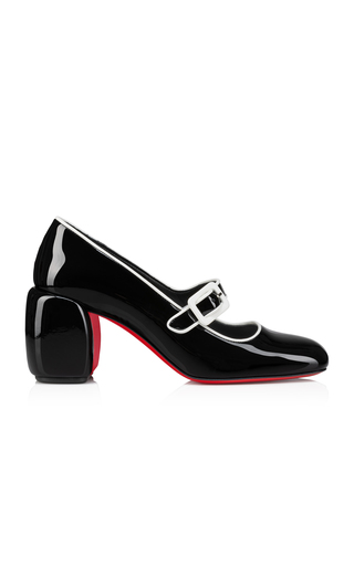 Mini Babe 70mm Patent Leather Pumps