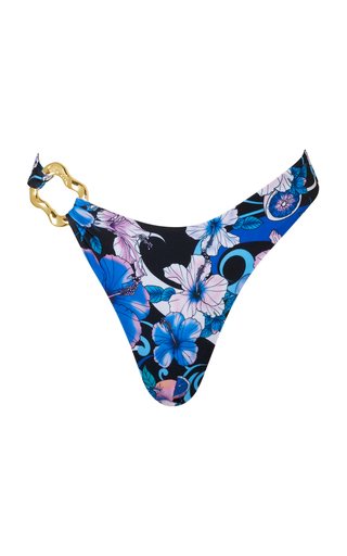 Cruise Buckle-Detailed High-Cut Bikini Bottom