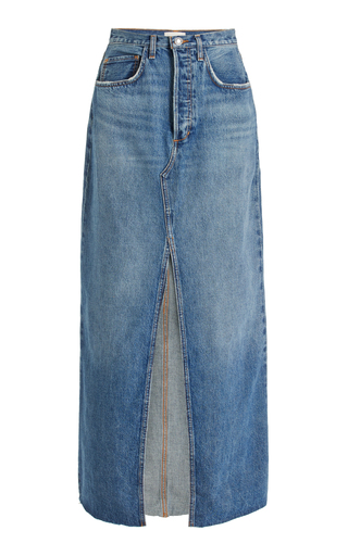 The Camden Denim Maxi Skirt