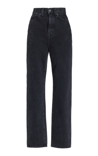 Albi Rigid High-Rise Straight-Leg Jeans