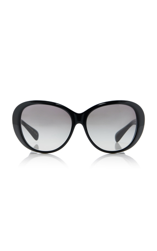 Maridan Oversized Round-Frame Acetate Sunglasses