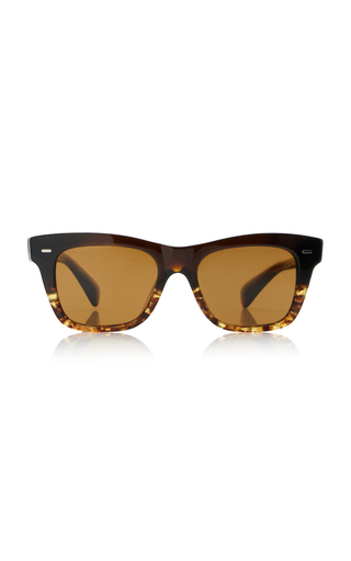 Ms. Oliver Square-Frame Acetate Sunglasses