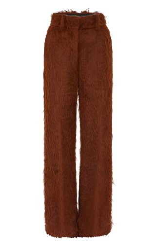 Alpaca Wide-Leg Pants