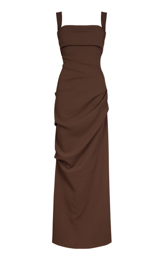 Raf Draped Maxi Dress