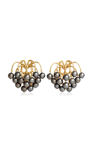 18k Yellow Gold Achille Earrings