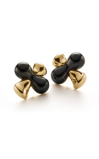 18k Yellow Gold Moore Earrings