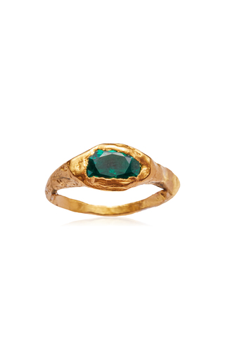 Faro Gold-Plated Ring