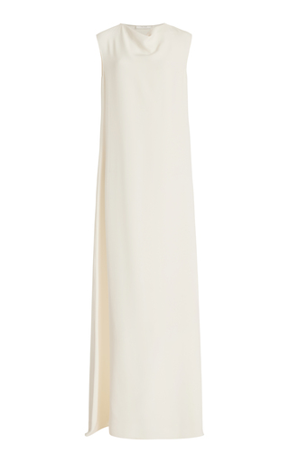 Loic Draped Silk Maxi Dress