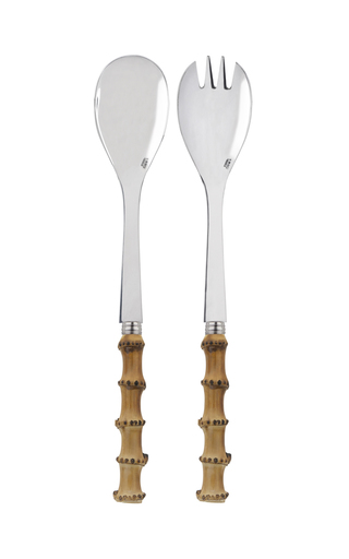 Panda Bamboo Two-Piece Salad Set